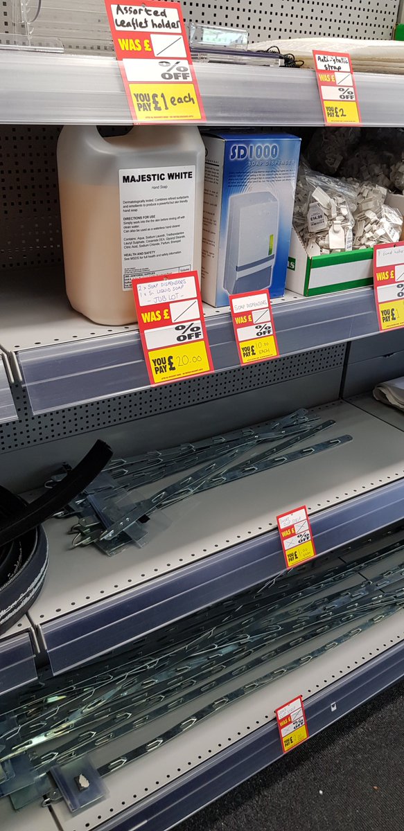 Maplin_HGT's tweet photo. Good Morning #harrogate Fixtures &amp; Fittings to clear, display cubes, lecterns, soap dispensers, stock baskets and much much more. Deals to be had for multiple purchases #closingdown #northyorkshire #maplin https://t.co/AV0tcn6DHw