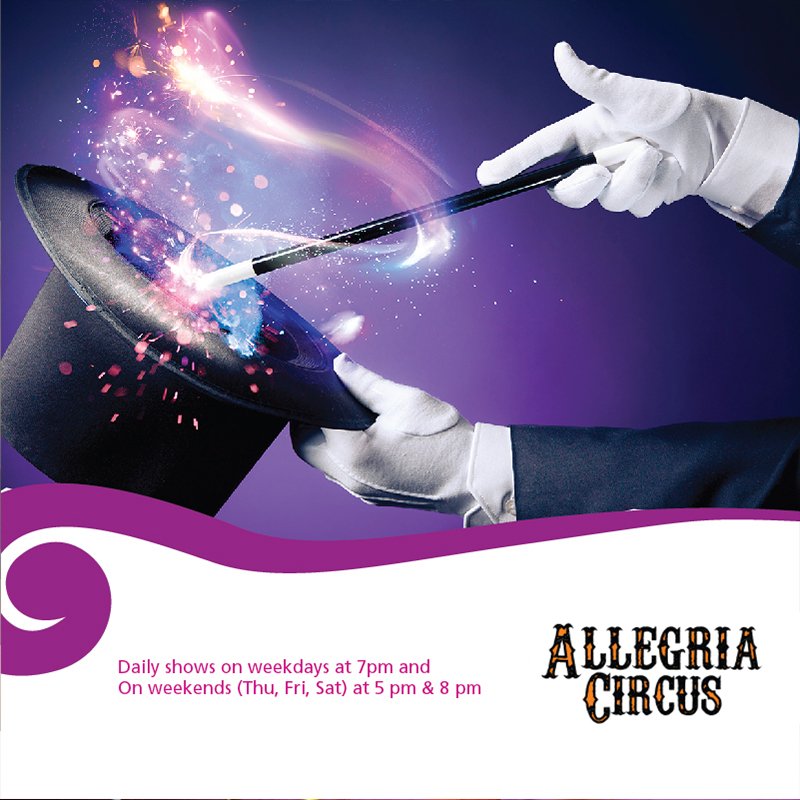 SpringBrkFest's tweet image. ما رأيك بمشاهدة عرض السحر الذي يقدمه 
Allegria Circus
  في حديقة الفندق مقابل الشيراتون ؟ عرض يومي خلال الاسبوع الساعة ٧ مساءا و عرضين خلال عطلة نهاية الاسبوع : الساعة ٥ عصرا و٨ مساءا احجز تذكرتك من خلال Qtickets / Paythem 
 أو تفضل زيارتنا في الموقع
#الدوحة #قطر