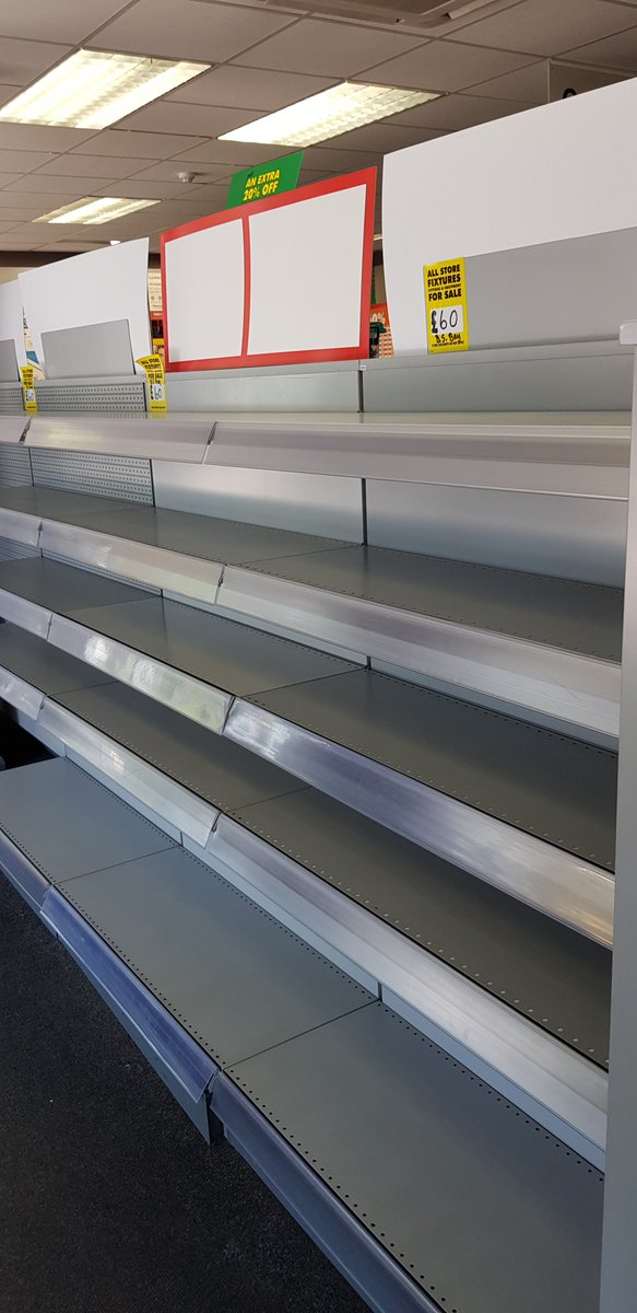 Maplin_HGT's tweet photo. Hello, it's me again, just to let you know we have wall fitting, floor standing shelves, warehouse racking and more priced to clear. #closingdown #harrogate #maplin #NorthYorkshire https://t.co/JeEgRCbacO