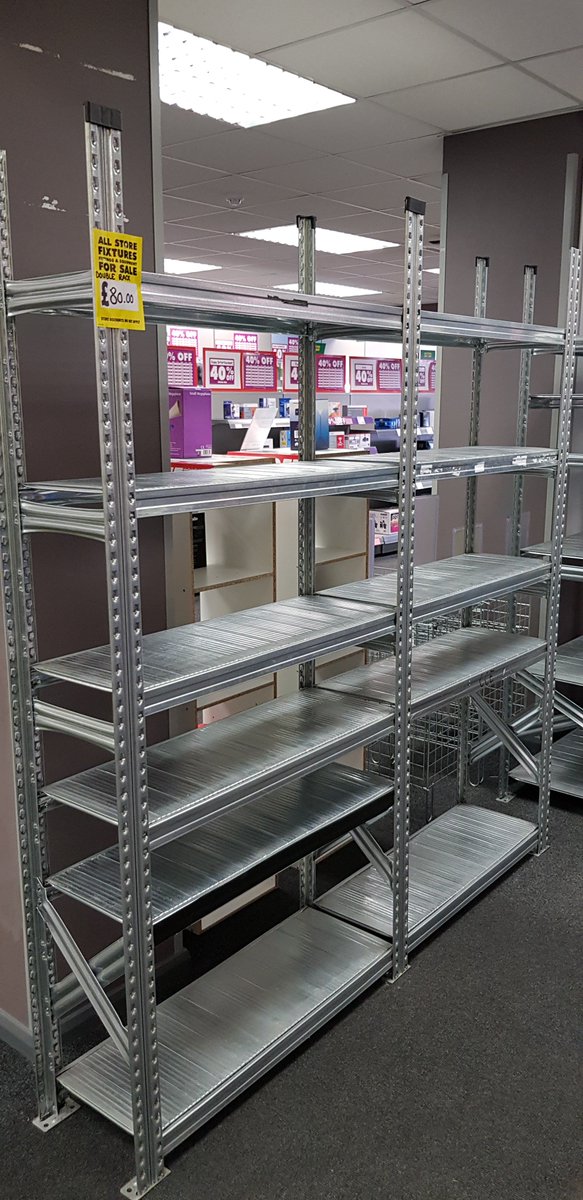 Maplin_HGT's tweet photo. Hello, it's me again, just to let you know we have wall fitting, floor standing shelves, warehouse racking and more priced to clear. #closingdown #harrogate #maplin #NorthYorkshire https://t.co/JeEgRCbacO