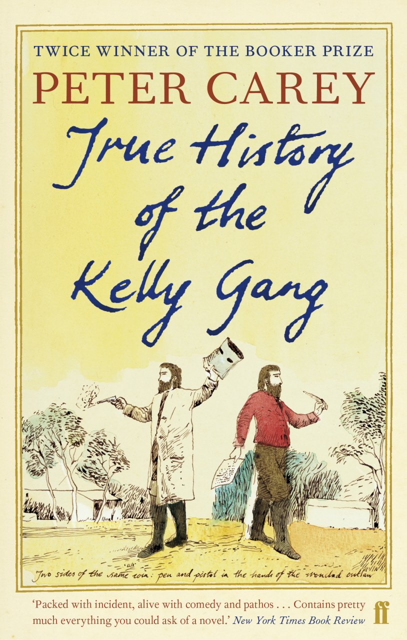 Happy Birthday to Peter Carey, of OSCAR AND LUCINDA and TRUE HISTORY OF THE KELLY GANG 
