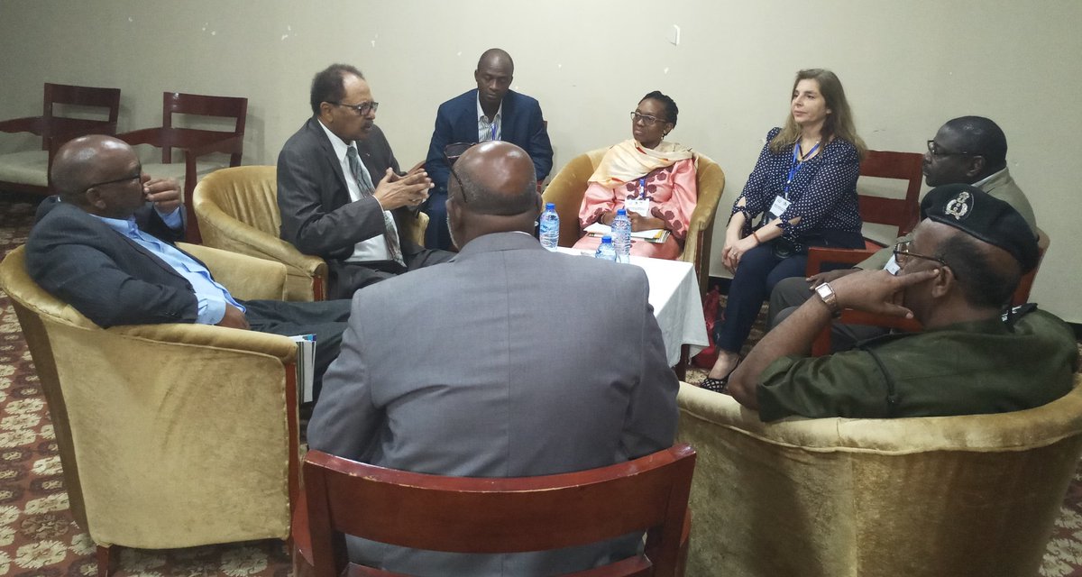 SawapCommunity's tweet photo. meeting between HE Dr Hassan Hilal And the representatives of the implementing agencies of #sawapbricks. They present to Mr Minister the rôles of each agencies https://t.co/yYnaxDMIAG
