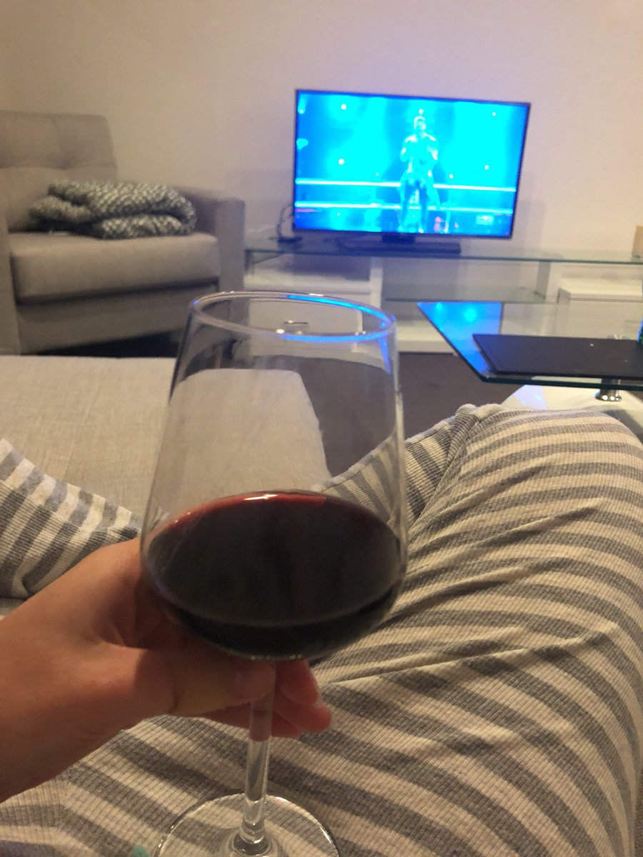 laauraware's tweet photo. Cracking into the cask after a long week (Monday) #guiltypleasure #damitowinthevoice2k18 ?? @DamiImGLADIATOR @madsray https://t.co/riT71gYZl6
