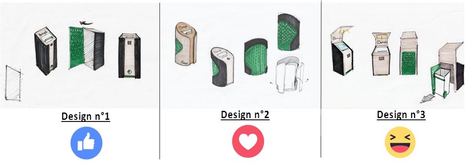 Verticyle1's tweet photo. Aujourd'hui c'est à vous de voter : quelle est votre borne préférée ? 
Rdv vous sur Facebook pour choisir entre 3 designs de bornes à biodéchets.
https://t.co/Tt6uyjkrJ0
Merci à tous !
#biodéchet #zerowaste #economiecirculaire #startup https://t.co/nluqzUh2P3