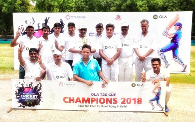 Delhi Police XI’ Beats ‘Media XI’ At The Inaugural ‘Ola T20 Cricket Championship 2018’ - glamourmantra.com/delhi-police-x…