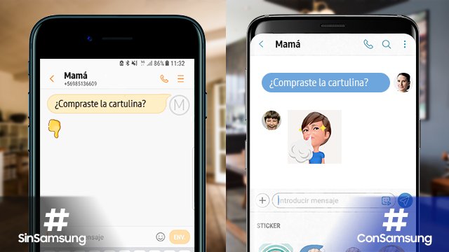 SamsungChile's tweet photo. ¡RT si #ConSamsung tus conversaciones pasaron a ser entretenidas y personalizadas con Tú Emoji del #GalaxyS9 😎👌🏼! https://t.co/DBDJO0mAst