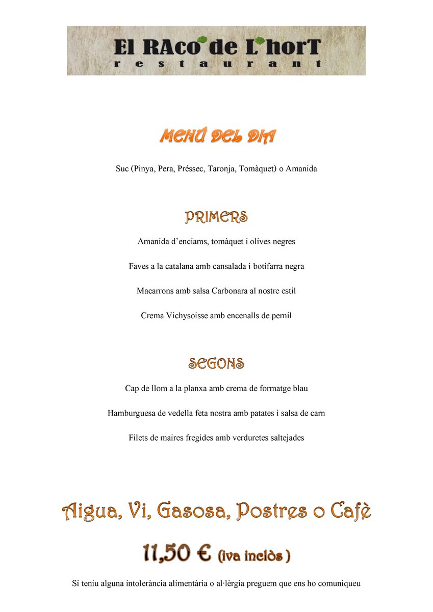 ElRAcodeLhorT's tweet image. Ja tenim faves a la catalana al notre menú! Veniu a tastar-les!! Bon dilluns a tots!!😊😋