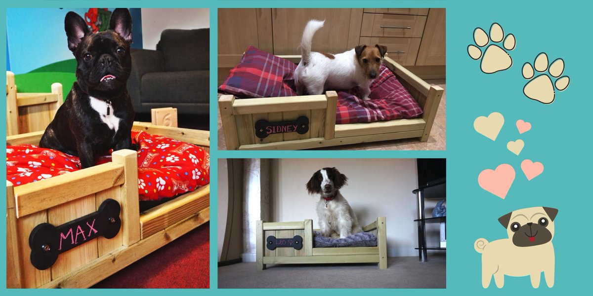 Will you be getting your #dog a present anytime soon?
💕 Look how comfy these dogs look in our lovely timber dog bed! Order yours today: bit.ly/2qrKaF0