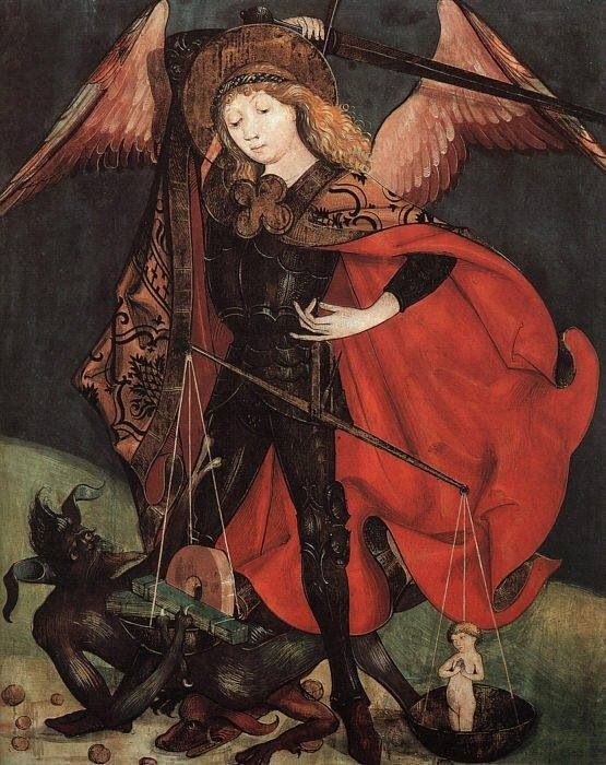 DrSamGeorge1's tweet photo. @marcussedgwick soul weighing with demons - it's such an imaginative theme. I hadn't heard of heart weighing but these images have always fascinated me down the years #100Monsters100Days #FebruaryAngels https://t.co/bd3mkOWoqg