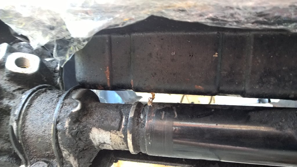 Well that possess a problem, I guess today's plan of attack is further subframe modifications, lower steering rack.