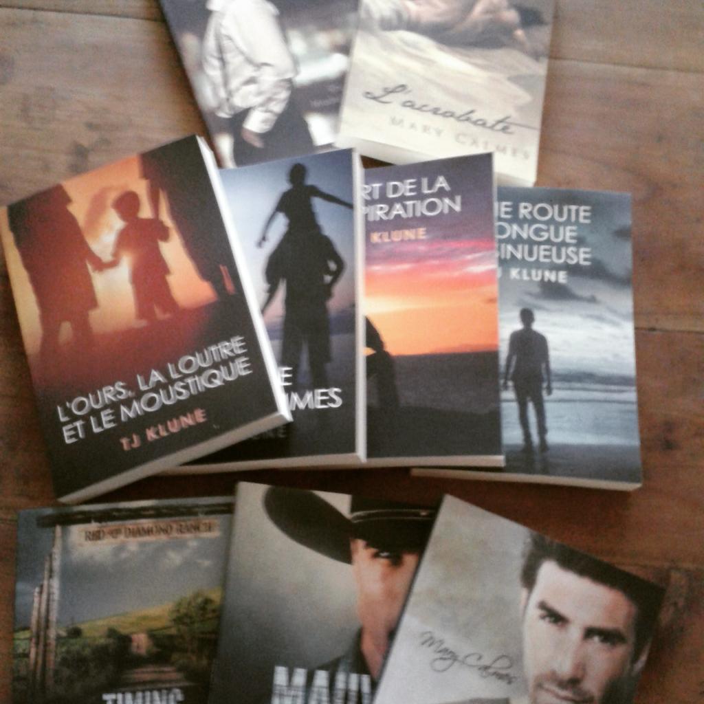 yopmeninbooks's tweet photo. Quand la semaine commence plutΓ΄t bien... @dreamspinners @MaryCalmes @tjklune #booksday #mmbooksaddict #readloveanddie #mmlovers https://t.co/c0xOirImla