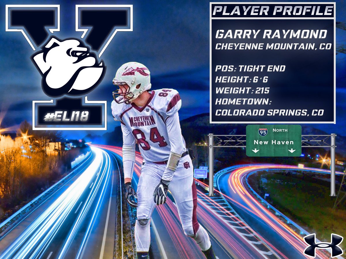 yalefootball's tweet photo. #Team146 wants to welcome the big target in the middle @GarryRay26 to @Yale_Football 

#ELI18

Welcome to #LifeChangingU https://t.co/hMkQQgV9By