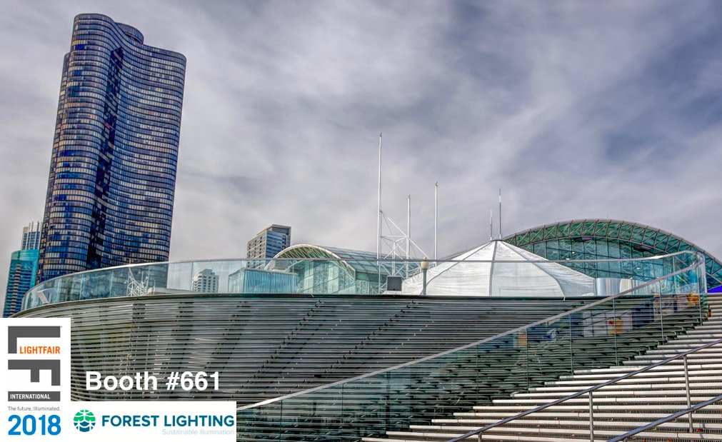 The Forest Lighting team is excited to see everyone this year at Lightfair 2018. The time is now to come and meet the team at booth #661
.
#forestlighting #LFI2018 #chicago #thisweek #LEDs #IoT
