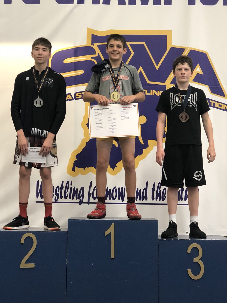 @sdmsathletics @SDMSTrojans Charlie Euson won the Greco Roman State Wrestling Championship this weekend in Indianapolis earning a spot on the National Team.