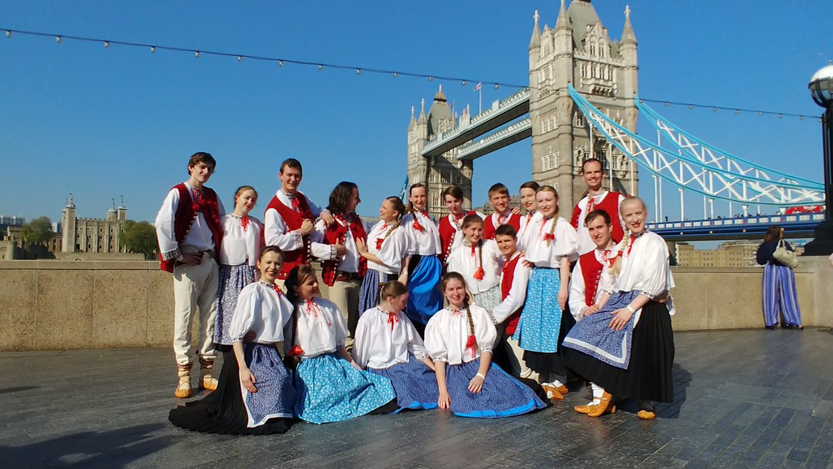 OrletaLondon's tweet photo. We had the most wonderful day performing at @DaysofPoland festival yesterday! The sun was shining and we danced our socks off! https://t.co/kjZPgkPGWk