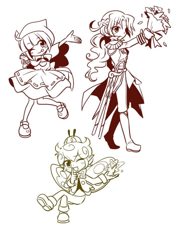 草ッチ Twitter પર リプ来たキャラを知ってても知らなくても何も見ずに描く その A軍 ラフィーナ バウアー ストリートのまぐろ B軍 麗しのルルー レベッカ クリス バウアーが酷すぎるw レベッカ結構自信あったのに数年ぶりに描いたらダメでした