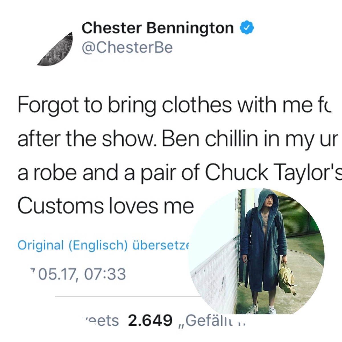 Gemany_LP's tweet photo. Exactly one year ago, the One More Light World Tour started. What would we give for a post like this again? We miss you Chester https://t.co/GBojTbqOAP