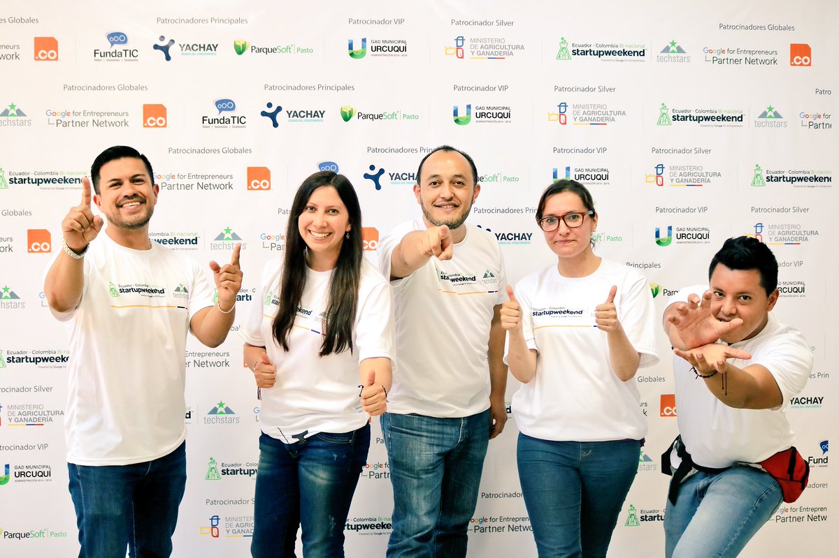 gelbermoran's tweet image. Éste fue el equipo que representó a @ParqueSoftPasto en el #SWBinacional #EcuadorColombia 

Nos hicieron mucha falta la nuestra comunidad #ParqueSoft q trabajó x este evento y no pudo asistir, sin ustedes imposible cumplir este reto

Gracias #Emprendedores #EcuadorColombia ❤️