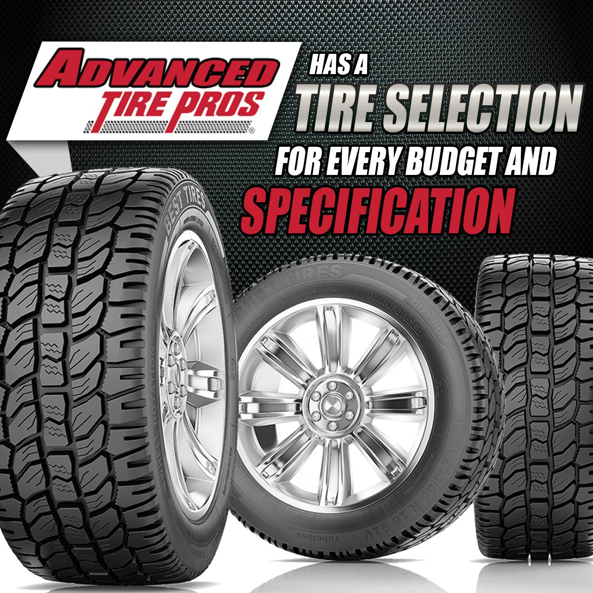 AdvancedTirePro's tweet image. Did you know you can shop for tires on our website?!? Check it out! bit.ly/2xnF9za