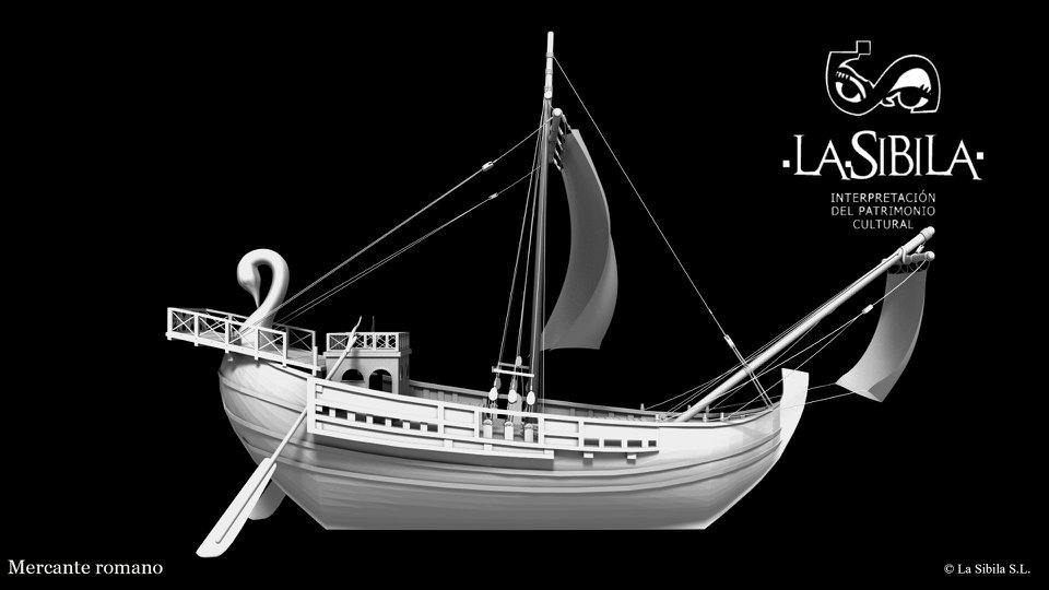 epnetproject's tweet photo. The corbitae were Roman merchant ships. Built with the best woods that were known , they transported diferent products from and to Rome through the Mediterranean. They were very safe for seaborne commerce with trips even to India. #ceipac @sirisAcademic @clabbarcelona @BSC_CNS https://t.co/iA2lbh2tfL