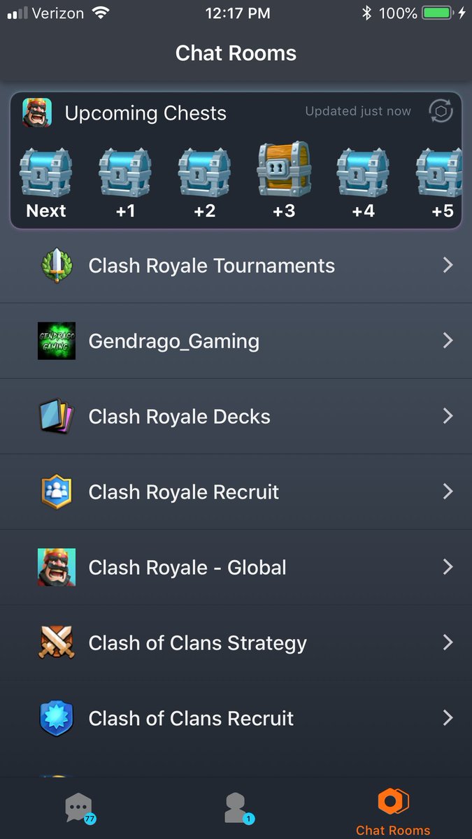 Hey #clashroyale #clashofclans Family!

Looking for a clan/new friends on your clash games? Try the @clanplayapp 

It tells you what chest your getting next!

It shows you open tournaments!

Use this link to get on my friends list and download the app!

clan.ly/gendrago_gaming
