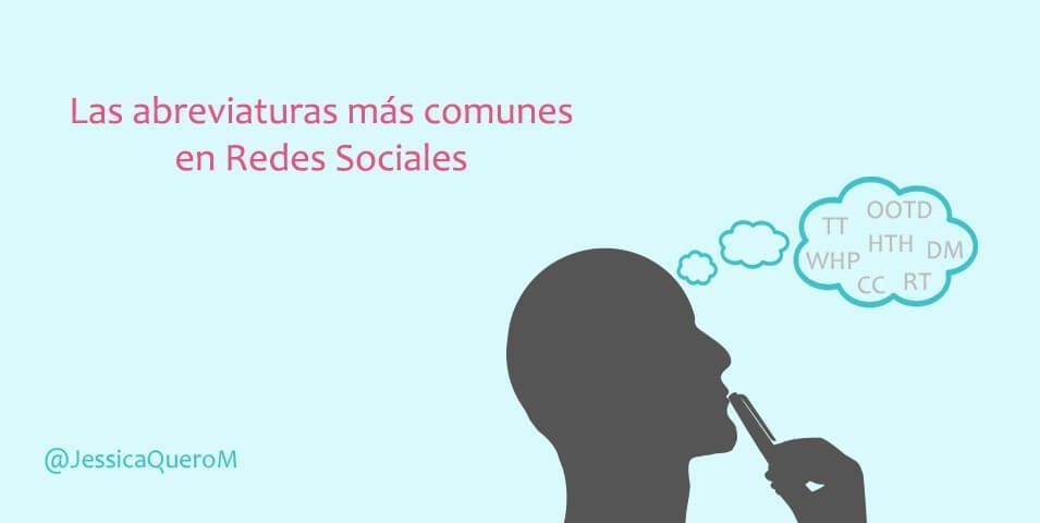 BegoRomero_'s tweet photo. 💥¡OMG!💥 Las 59 abreviaturas más utilizadas en Redes Sociales 

https://t.co/li6TSMwflr

Vía: @JessicaQueroM
#CommunityManager #SocialMedia https://t.co/v4vfEV2RSB