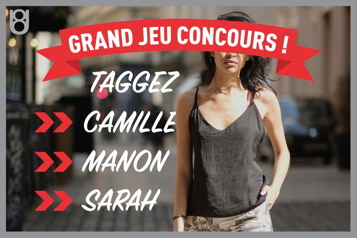 ulullabies's tweet photo. 🚨 JEUX CONCOURS 🚨  sur la page Facebook.
Taggez 👇 : 
Camille - Manon ou Sarah.
&amp; Si l'une d'entre elles te répond ⏩ avec le #LULLABIES en commentaires, tu auras l'opportunité de gagner un Débardeur Dos nu 😍 de Lullabies.
#LULLABIES #GAME #GIFT #GIVEAWAY #TAG #CLOTHING https://t.co/3kYzVEFzjD