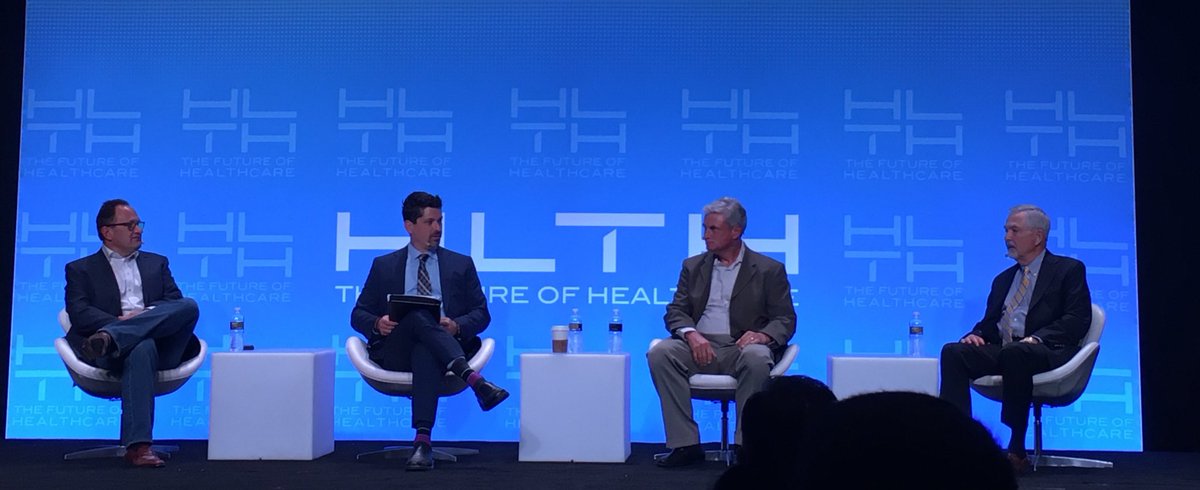 Rockstar panel on the value of employer participation in healthcare. Day 2/Track 2 <a href="/HLTHEVENT/">HLTH</a> #HLTH18 #hlth2018