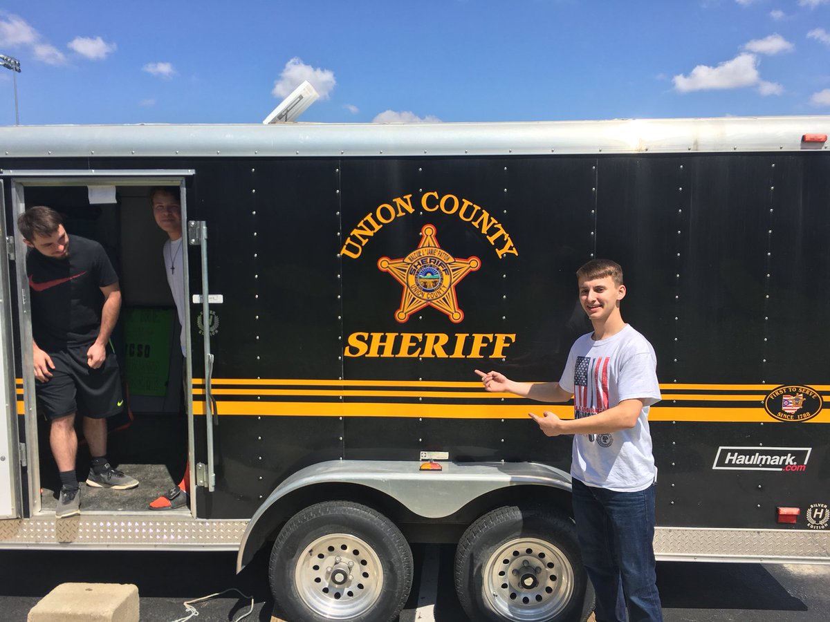 NUHS_Principal's tweet photo. Thanks to the @UnionCoSheriff for providing NUHS with the driving simulator during prom week!!! https://t.co/mAZYuMiqBR