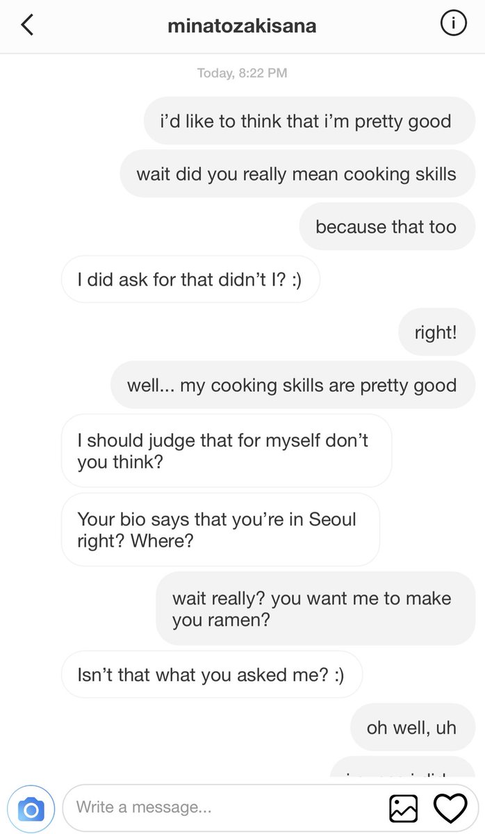 —  saida social media au where kim dahyun’s slides into someone’s instagram dms not knowing that the girl is actually a famous youtuber