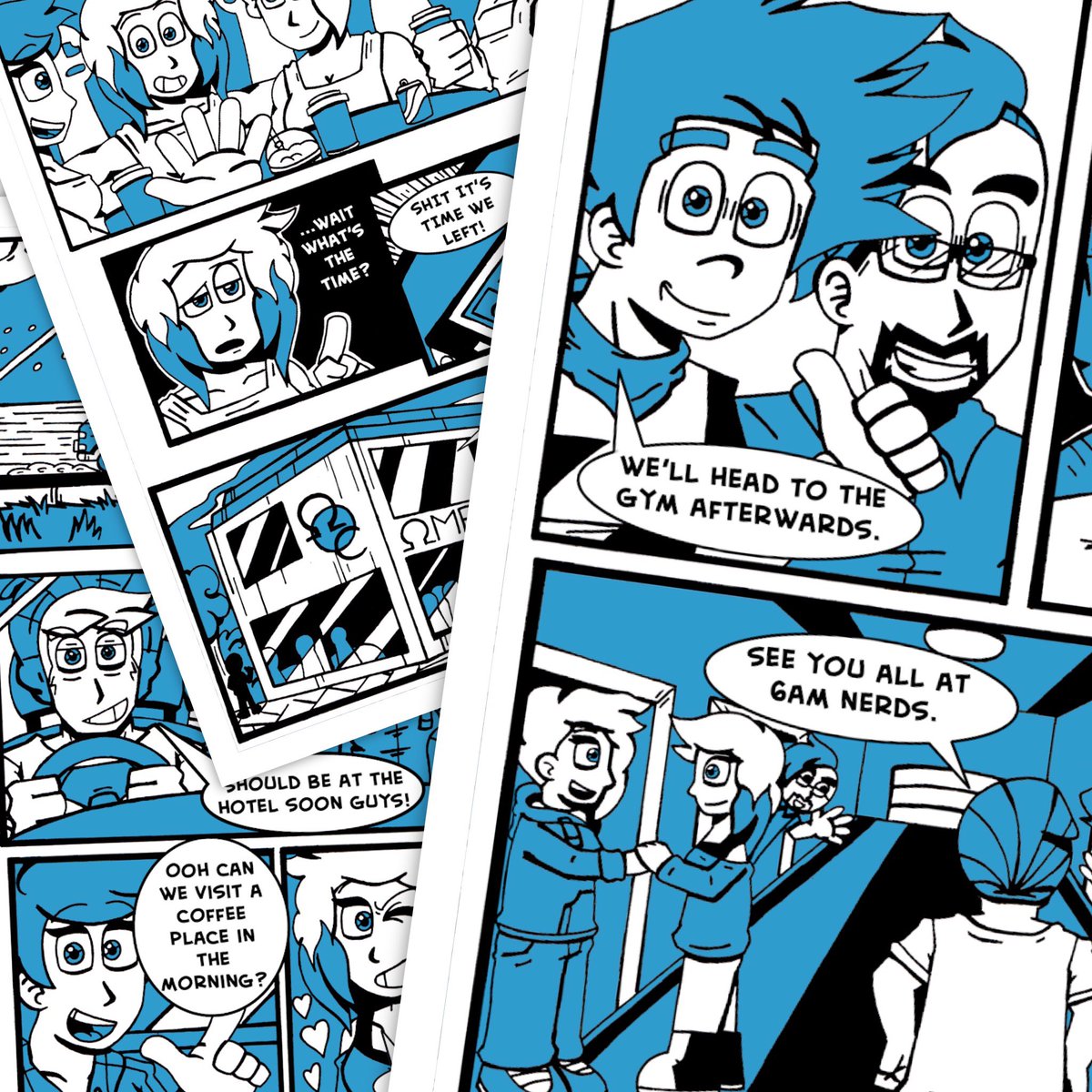 InkspiredComics's tweet photo. The comic of oily bois is finished and has been sent for print! Can't wait to get it in peoples hands at #londonmcm comic con! - @ElliotFoxall #wrestling #wrestlingcomic #indiewrestling #comic #indiecomic #indieartist #pipebombcomic #pipebomb #artistsoninstagram #artistsontwitter https://t.co/2OTXp0zt6u