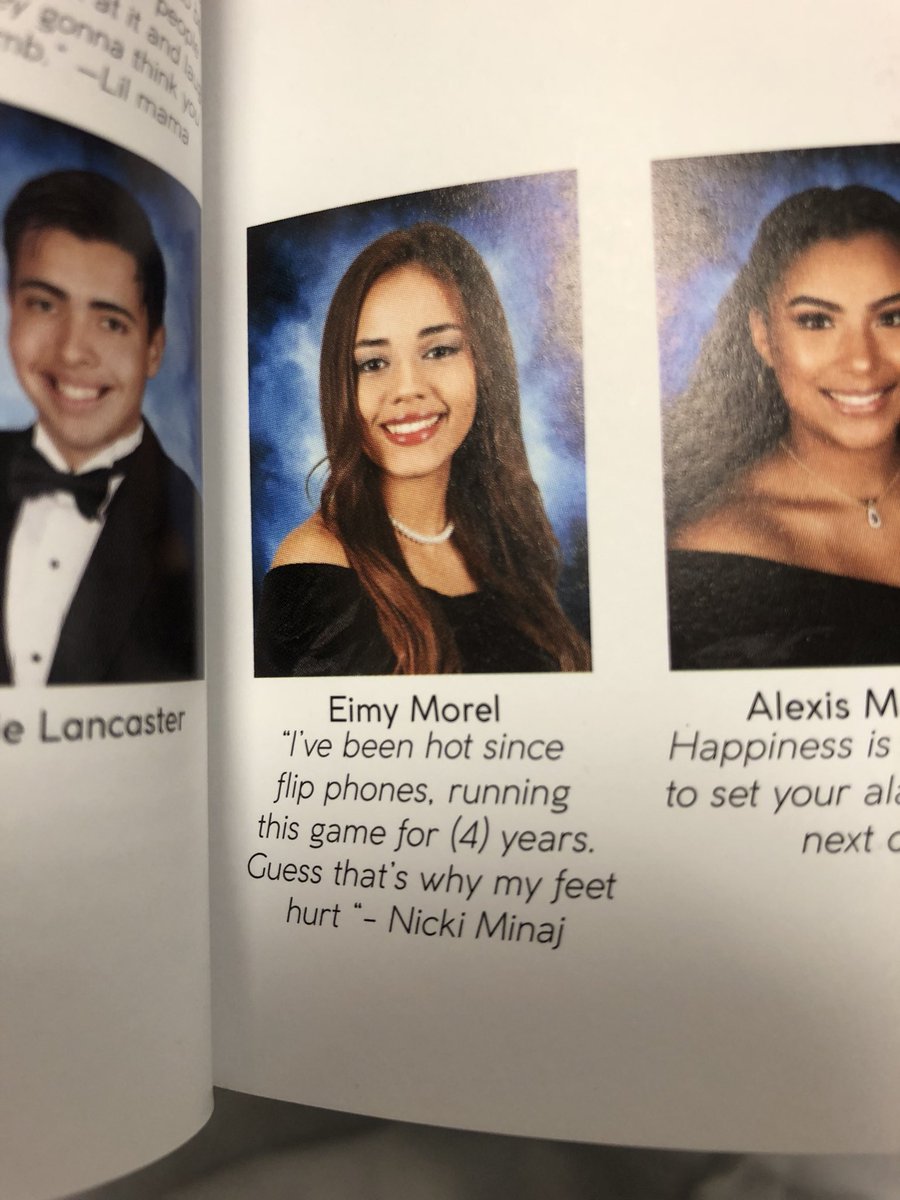 Wow matching BFF Nicki Minaj senior quotes goals @eimywby, image size:900x1200