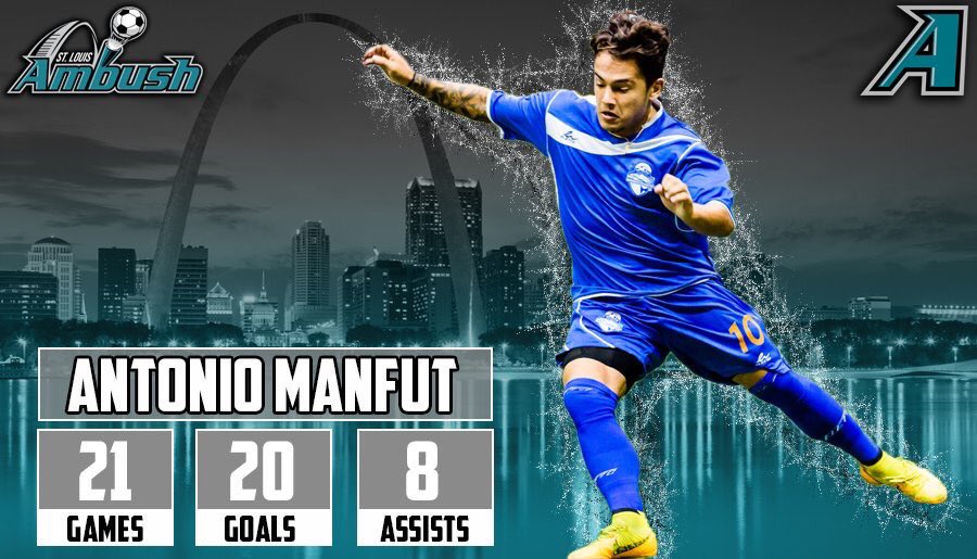 Antonio José Manfut (@tonechito3) on Twitter photo Looking forward to the next challenge in my career 💪🏽⚽️
<a href="/AMSkillTraining/">AM Skill Training</a>
<a href="/stlouisambush/">St. Louis Ambush</a>
<a href="/MASLarena/">MASL</a>
AMSkillTraining.com
stlambush.com/news/ambush-si… Looking forward to the next challenge in my career 💪🏽⚽️
<a href="/AMSkillTraining/">AM Skill Training</a>
<a href="/stlouisambush/">St. Louis Ambush</a>
<a href="/MASLarena/">MASL</a>
AMSkillTraining.com
stlambush.com/news/ambush-si…