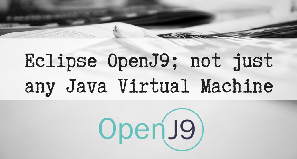 EclipseFdn's tweet image. Eclipse @openj9 is not just any Java Virtual Machine!
Read more: eclip.se/e2
Authors: @DanHeidinga &amp;amp; @sue_chaplain
#JVM #OpenJ9