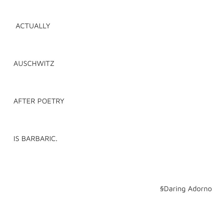 sdelbos's tweet photo. So happy to have these new poems in Molly Bloom. All from my manuscript LIGHT READING. https://t.co/CQSojsT4qW … #Poetry #Poems #Ligeti #Bagatelles #WililamBronk #Homer #Odysseus #PoetryAfterAuschwitz #Adorno https://t.co/9bQ8WSWstT