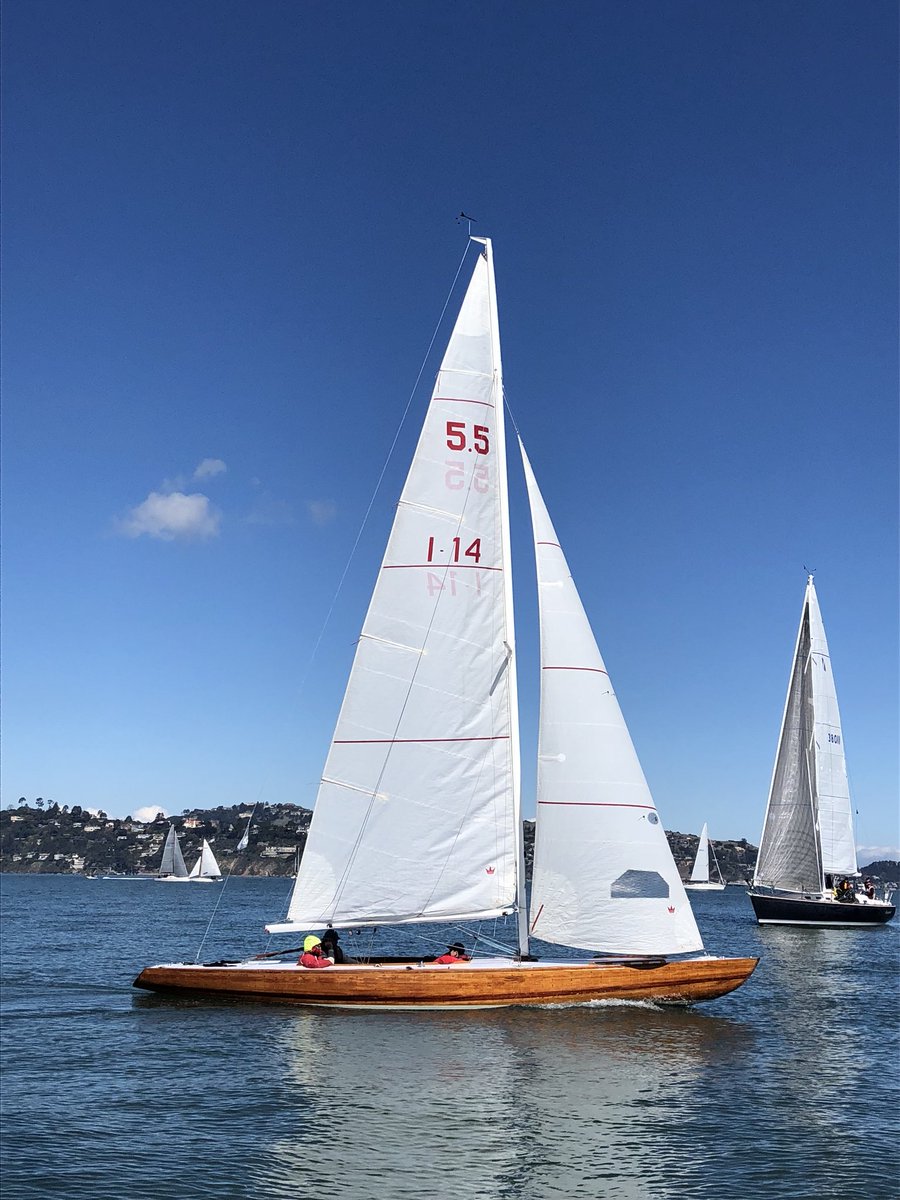 ResilienceRace's tweet photo. #baglietto #5.5 #woodenboat action in the San Francisco Bay! #cancersurvivors #sailing https://t.co/18OBiLSZfk