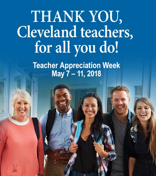 It's National Teacher Appreciation Week, time to extend a big "Thank you!" to the educators who work tirelessly in our classrooms every day. Tweet us  a story about your favorite teacher.