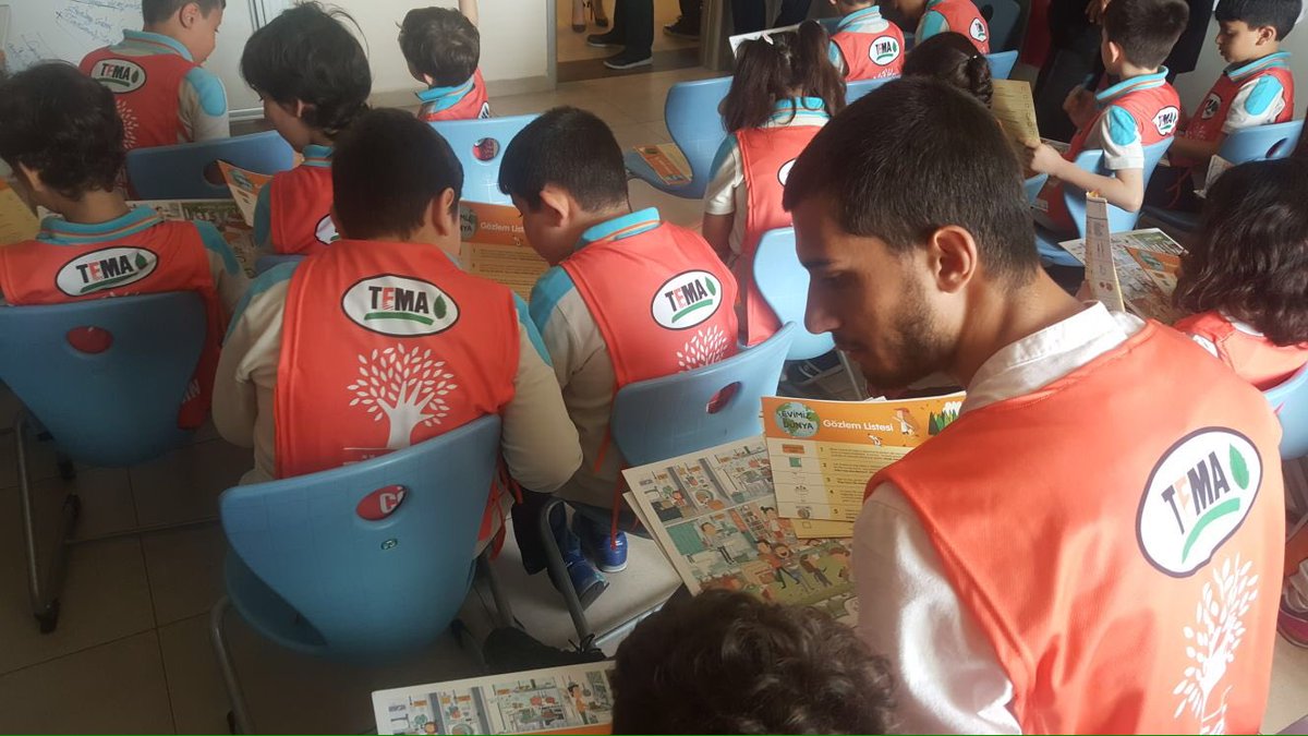 Evimiz Dünya Projesi kapsamında Okyanus Koleji 3. sınıf öğrencileriyleydik. 👫Bursa'daki ilk etkinliğimizi burada gerçekleştirdik.TEMA Bursa İl temsilciliğinden gelen gönüllü hocalarımız; çevre- çocuk etkileşimi, doğaya sahip çıkma konusunda eğitimler verdi ve oyunlar oynandı. 🌸