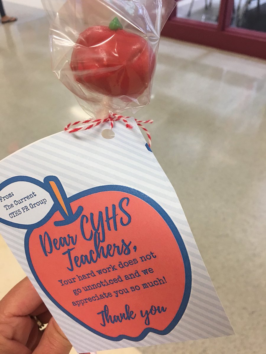 Happy Teacher Appreciation Week! Make sure you thank a teacher today, they deserve it!