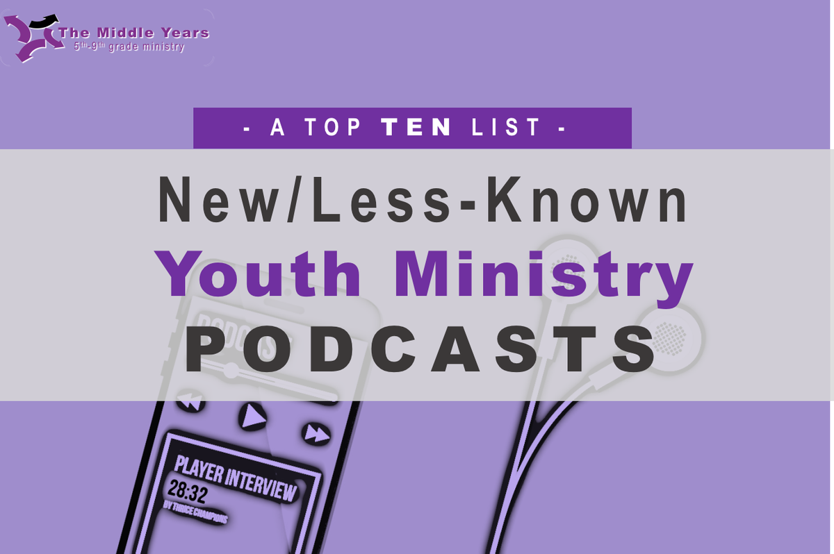 YouthMinHub's tweet photo. Ten New/Less Known YM Podcasts https://t.co/ExxDu5VChN #stumin #uthmin #msmin #middlyearmin #youthmin #youthminsitry #youthpastor #studentmin #podcasts https://t.co/7rrHU7oQxz