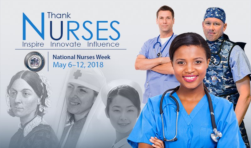 NAVHOSPPCOLA's tweet photo. This week is National Nurses Week and Navy Medicine has some of the best nurses in the world.  Please take a moment to thank a Navy nurse this week or anytime for their service.  #NavyNurses #NavyMedicine #NursesWeek2018 https://t.co/ykhEXT4gtv