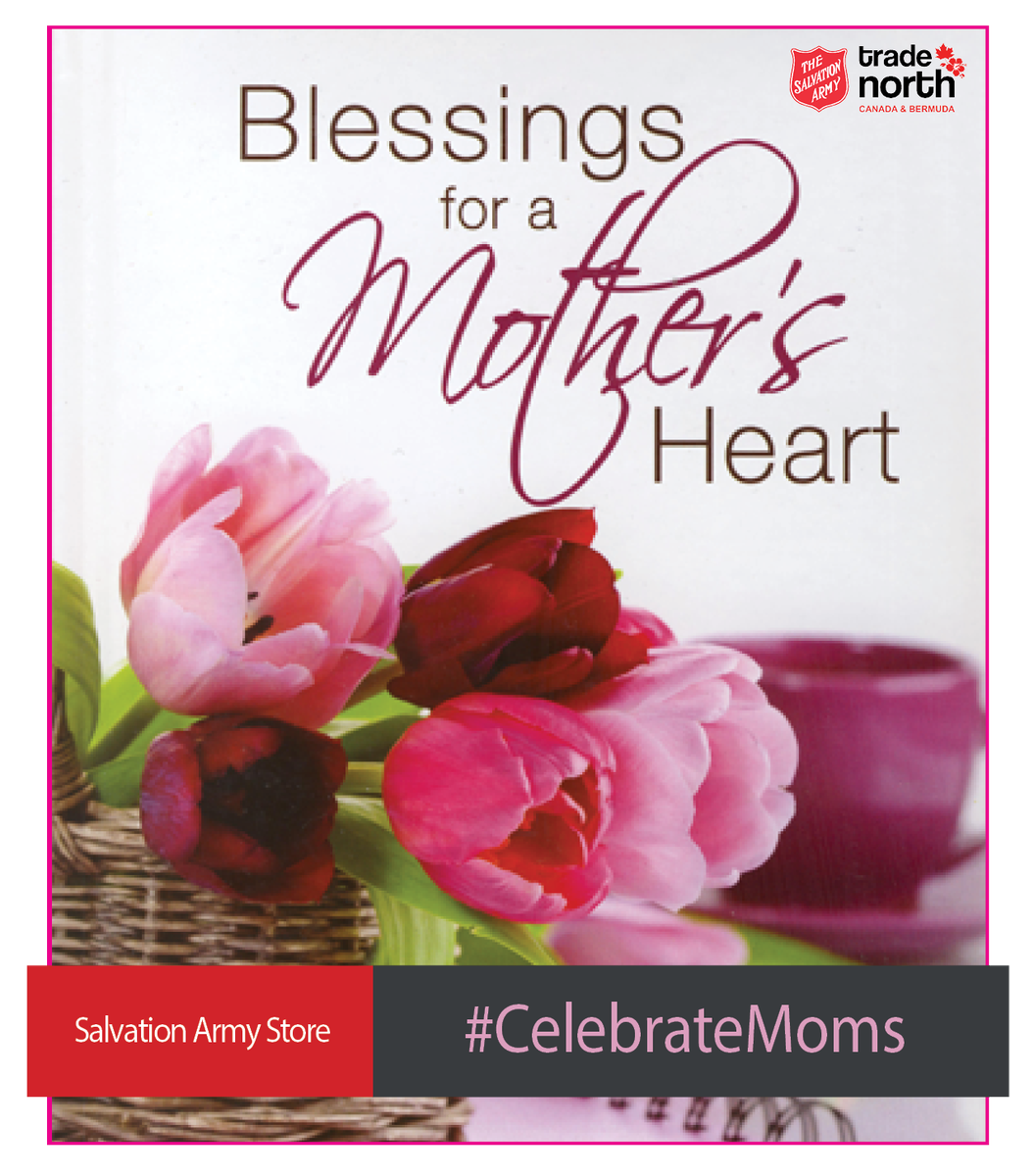 salvationarmysp's tweet photo. Mother's Day is coming up soon! Make her day as special as she is with the perfect #MothersDay gifts fromΒ #SalvationArmy store. #books #mothers #gifts #CelebrateMoms #CelebrateMothers #ReadingWithMom #May13 #TradeNorth #HappyMothersDay https://t.co/mDMhv8zOr5