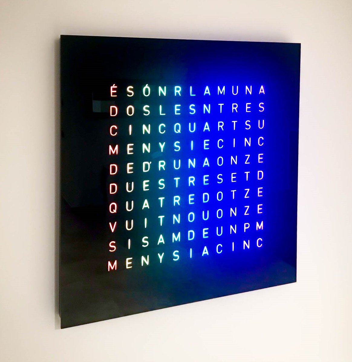 multi_fab's tweet photo. Word-clock de pared diseñado por Romà Roset Segalà
#wordclock #relojdeletras #DIY #makers #diseñodeproducto #productdesign #diseñadores #creativos #fabricaciondigital #cortelaser #grabadolaser #lasercut #laserengrave
https://t.co/oEN7N1vFjG https://t.co/e4nb96Ritw