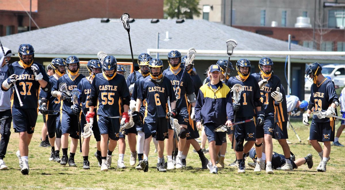 CastleLacrosse's tweet photo. It’s Game Day. Varsity takes on @sg_lax in the 1st round of conference play. Game time is 6pm at Goebel. @CastleAthletics #castlelax18 https://t.co/a3DiysO1mP