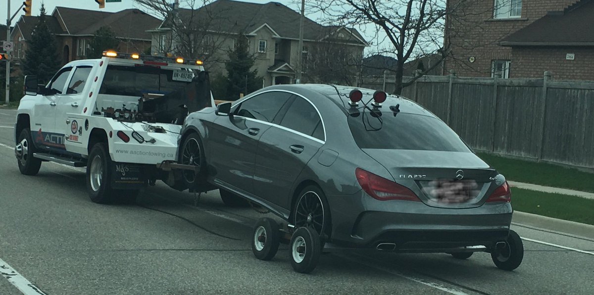 2:15pm Sunday - Oakville resident caught traveling 114km/hr in a posted 60km/hr zone - PASSING RIGHT BY Oakville 20 Division Police station! Driver was charged Stunting/Speeding. 7 day licence suspension &amp; 7 day vehicle impoundment! #Stunt ^nb