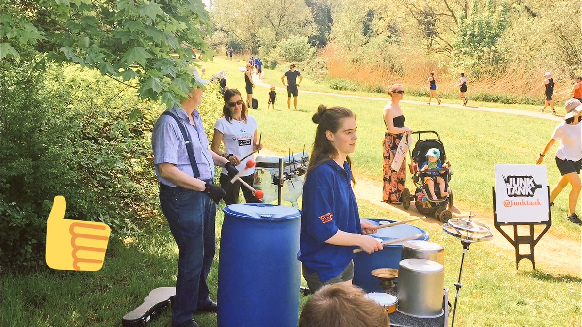 JunkTank's tweet image. @mk_marathon @JunkTank A massive well done to all the runners! Are you enjoying our music?