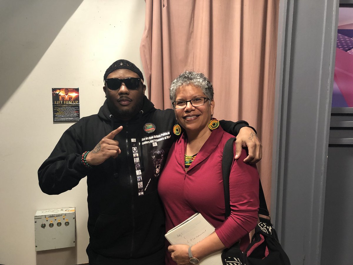 Haki_Shakur's tweet photo. Haki Shakur NAIM & Ana Edwards DFJE of Richmond Virginia on The K.Kinte Show 2018 #SaveShockoe #ShockoeBottom #MemorialPark #Slavery #RVA #RichmondVA #Virginia #LumpkinsSlaveJail #RichmondSlaveTrail #HistoricSites @RichmondEnquire @historicRVA @SavingPlaces @RichmondMag https://t.co/kbbANm5jbT