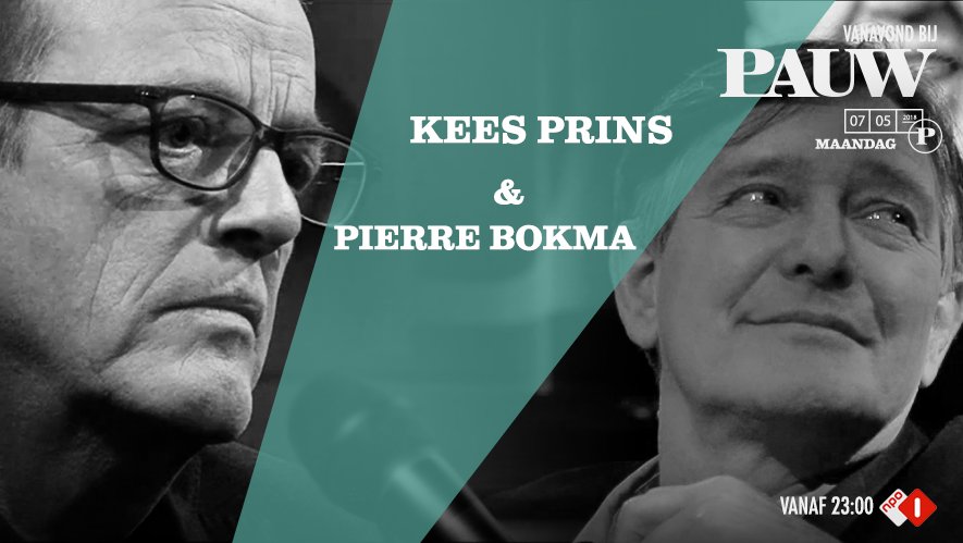 Humstu's tweet image. Vanavond in @pauwnl : Kees Prins en Pierre Bokma over de absurdistische theaterkomedie EEN MAN EEN MAN