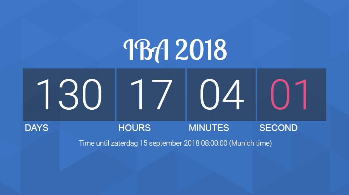 Already counting the days to one of the greatest events in the baking industry😀 Still lots of things to do, but enjoying every bit of it! #iba #messemuenich #kaakgroup #bakeryindustry