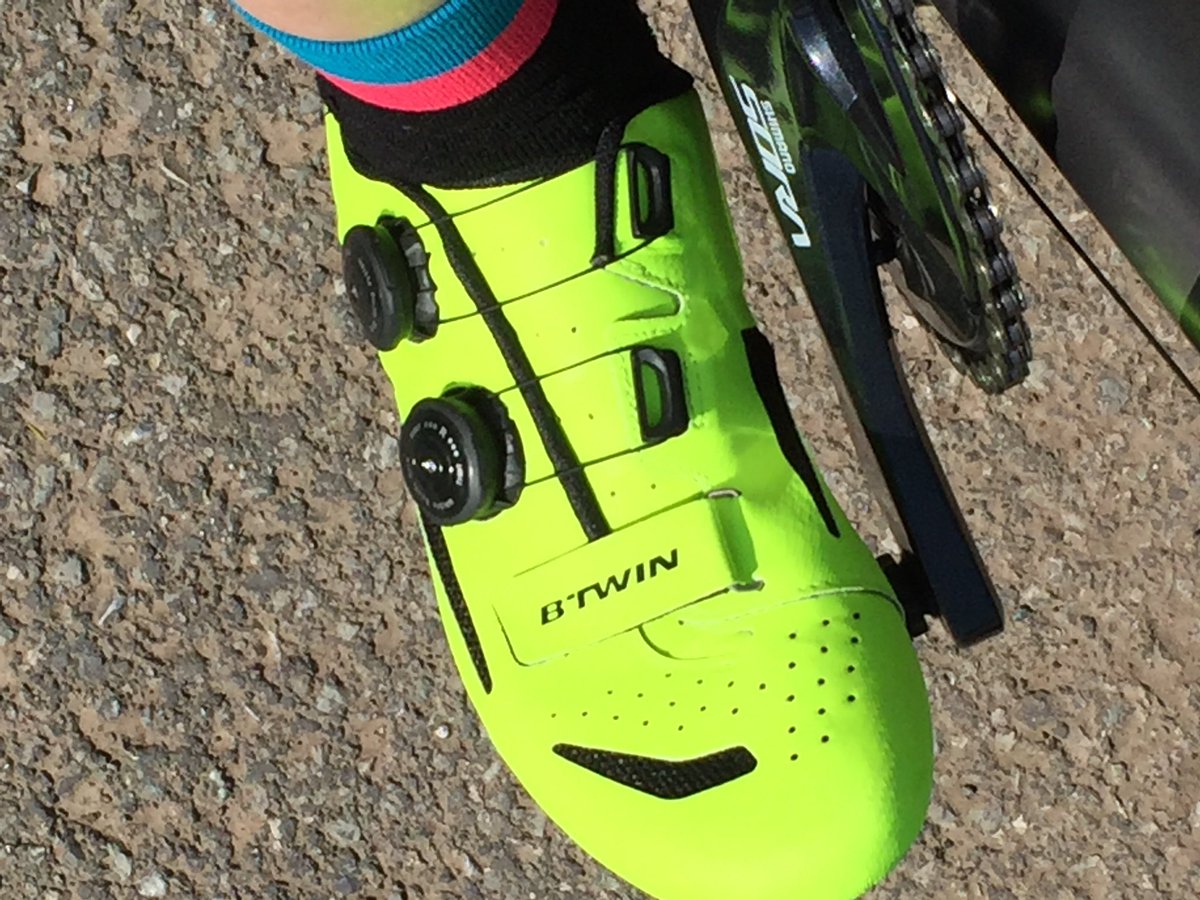 btwin road shoes